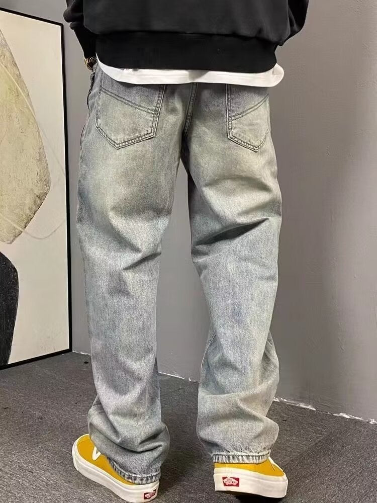 Grey Baggy Jeans