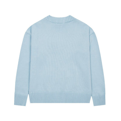 "Heart" - Sweater Babyblue